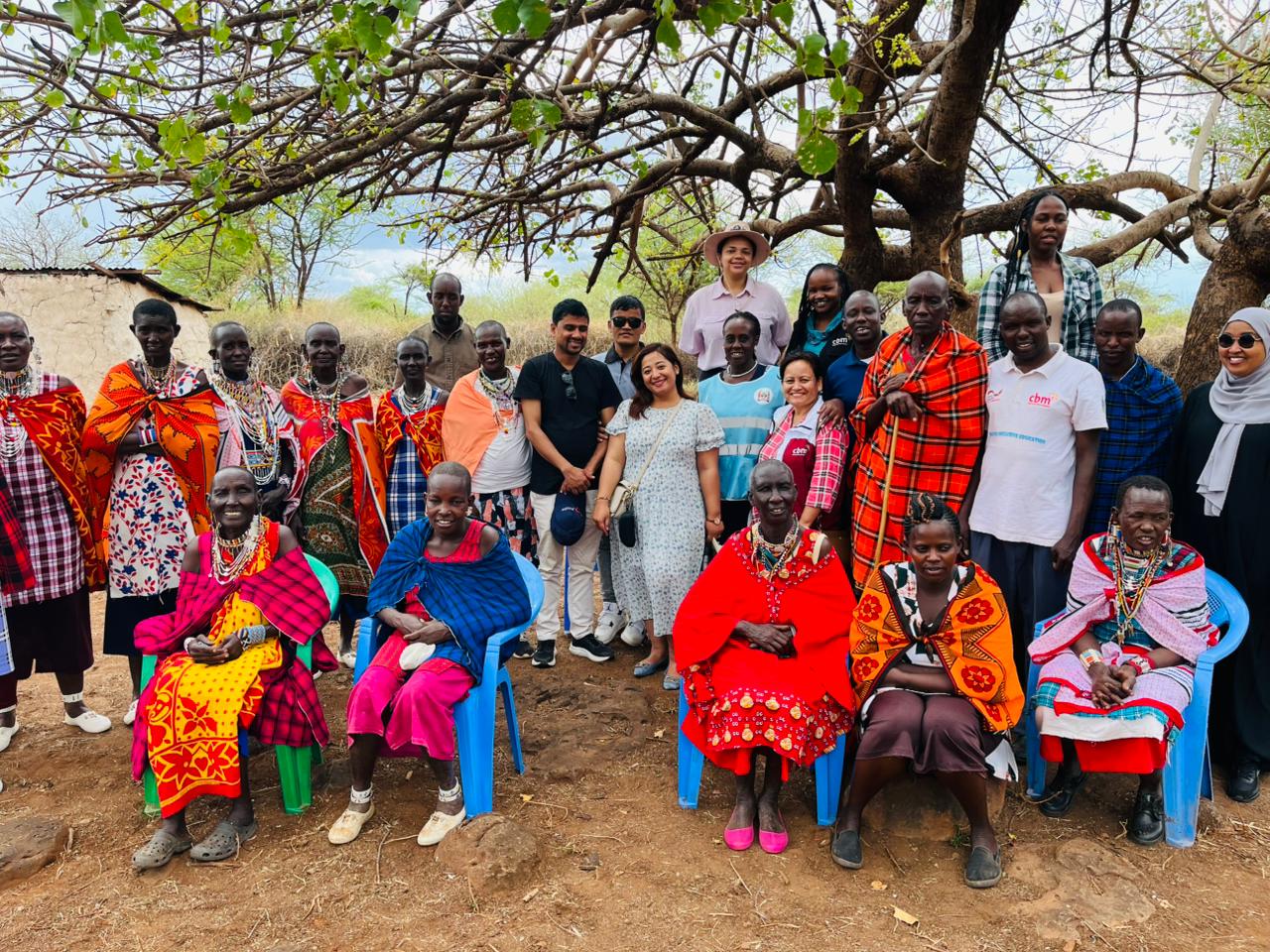 BYAN Team Poses with KENYAN host