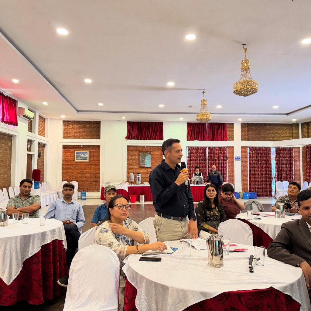 CBM Country Director sharing views on GDS Commitments