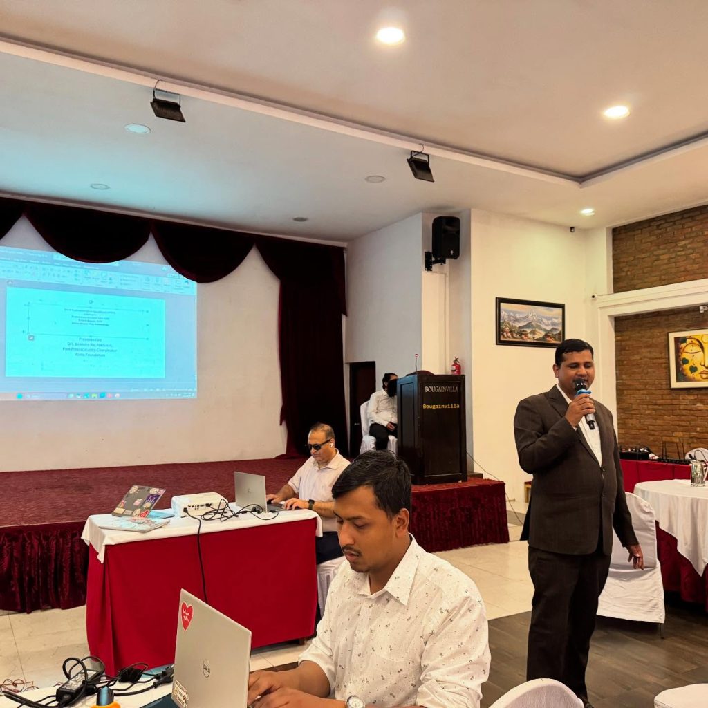 BYAN Chief advisor Kaladhar Bhandari sharing his views on mic