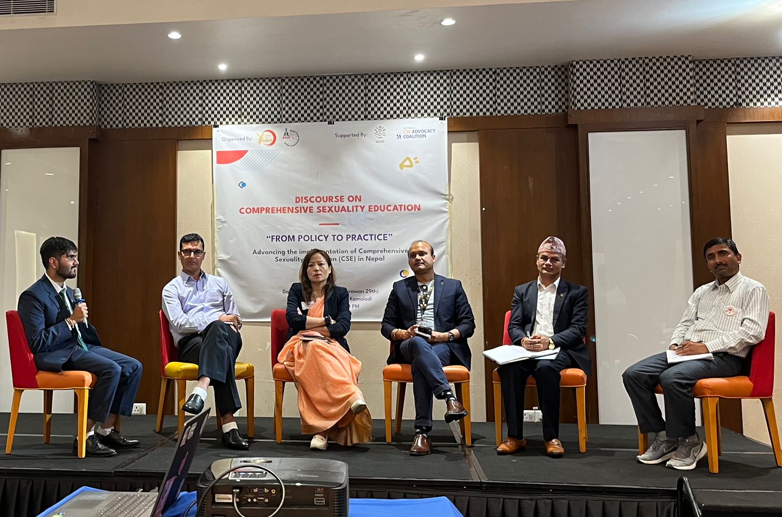 Photo during panel discussion